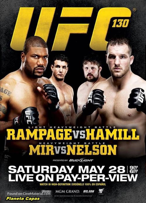 UFC 130: Rampage vs. Hamill - Movie Poster