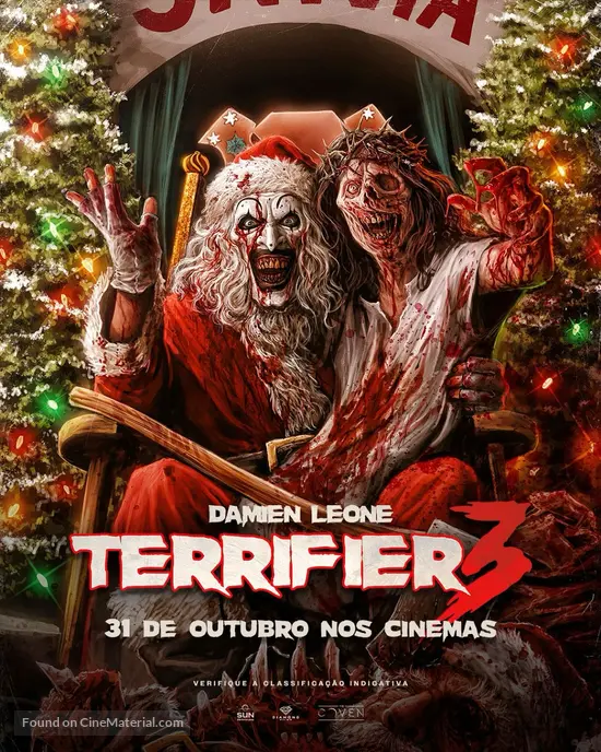 Terrifier 3 - Brazilian Movie Poster