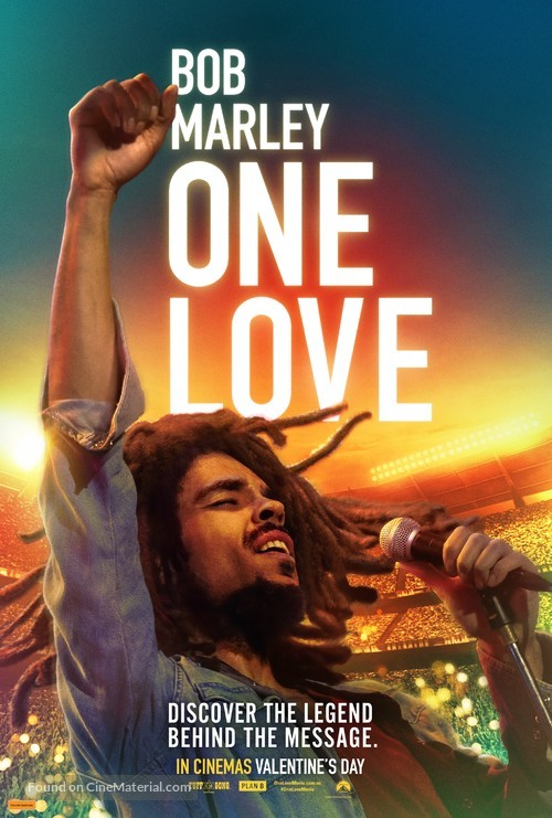 Bob Marley: One Love - Australian Movie Poster