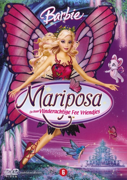 Barbie Mariposa and Her Butterfly Fairy Friends - Belgian Movie Cover