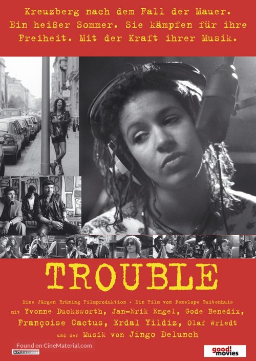 Trouble - Swiss poster