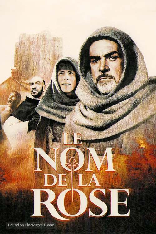 The Name of the Rose - French Movie Cover