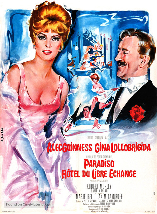 Hotel Paradiso - French Movie Poster
