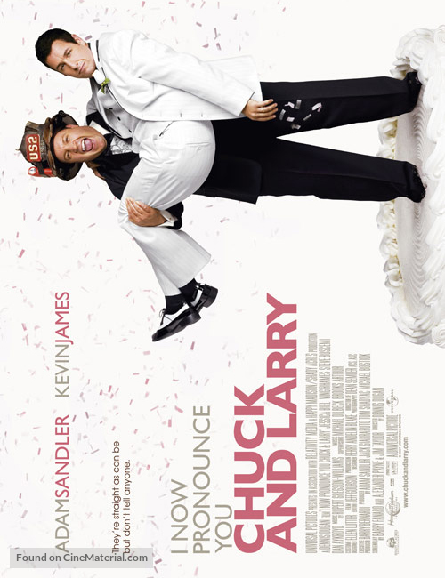 I Now Pronounce You Chuck &amp; Larry - British Movie Poster