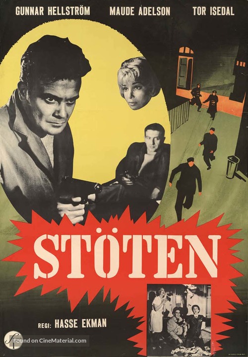 St&ouml;ten - Swedish Movie Poster