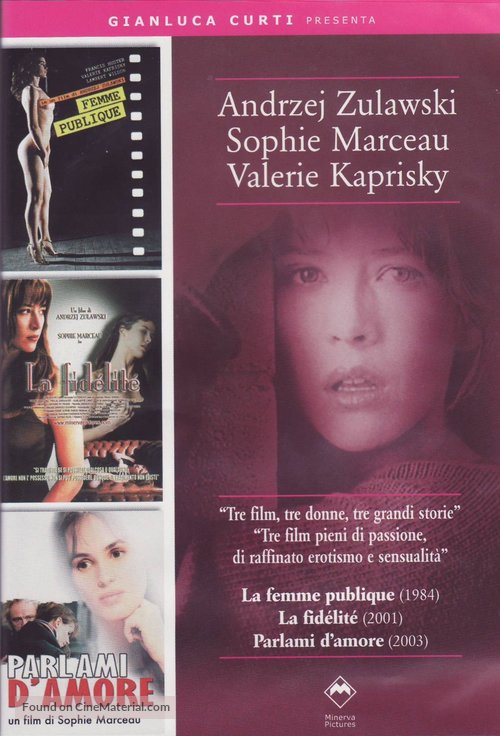 Parlez-moi d&#039;amour - Italian DVD movie cover