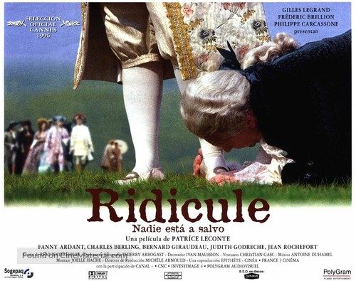 Ridicule - Spanish Movie Poster