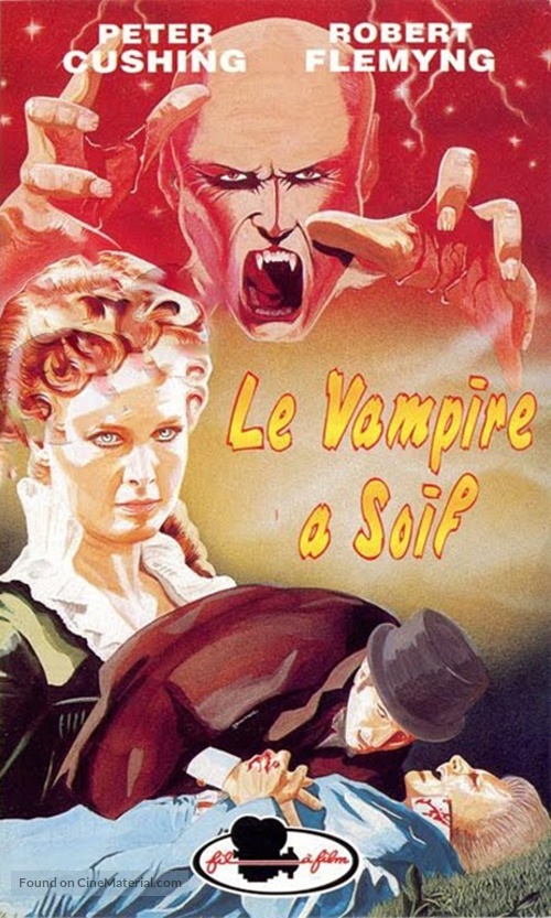 The Blood Beast Terror - French VHS movie cover