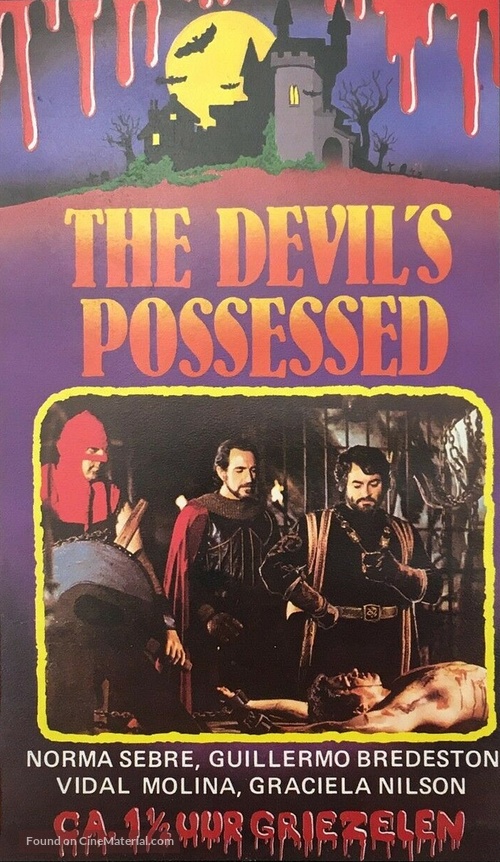 El mariscal del infierno - Dutch VHS movie cover
