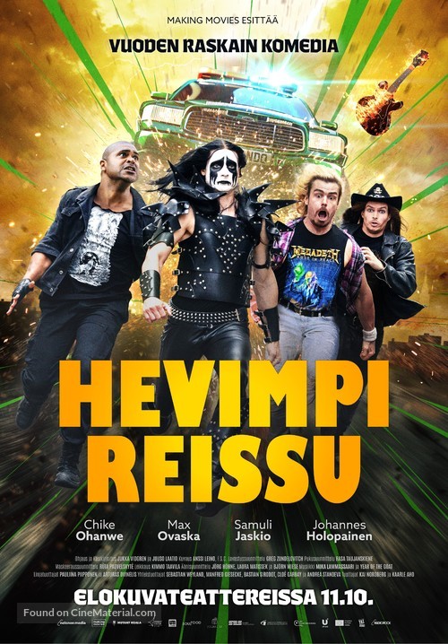 Hevimpi reissu - Finnish Movie Poster