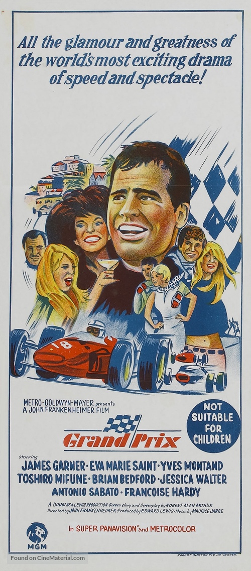 Grand Prix - Australian Movie Poster