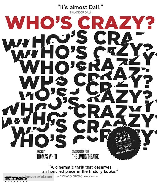 Who&#039;s Crazy? - Blu-Ray movie cover