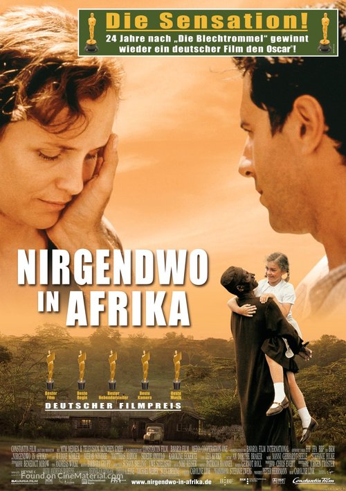 Nirgendwo in Afrika - German Movie Poster