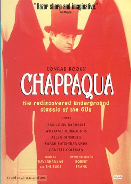 Chappaqua - DVD movie cover