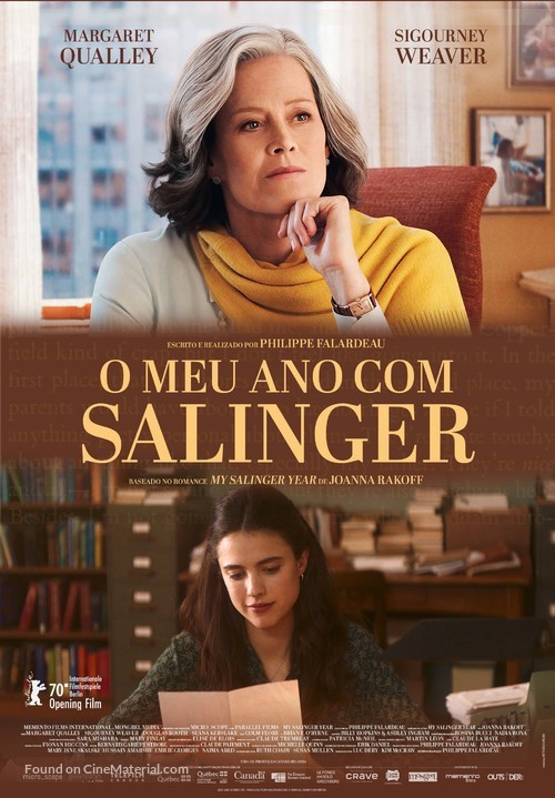My Salinger Year - Portuguese Movie Poster