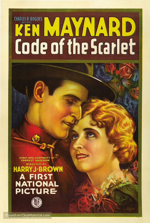 The Code of the Scarlet - Movie Poster