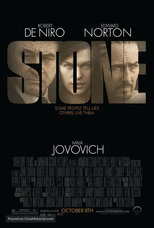 Stone - Movie Poster