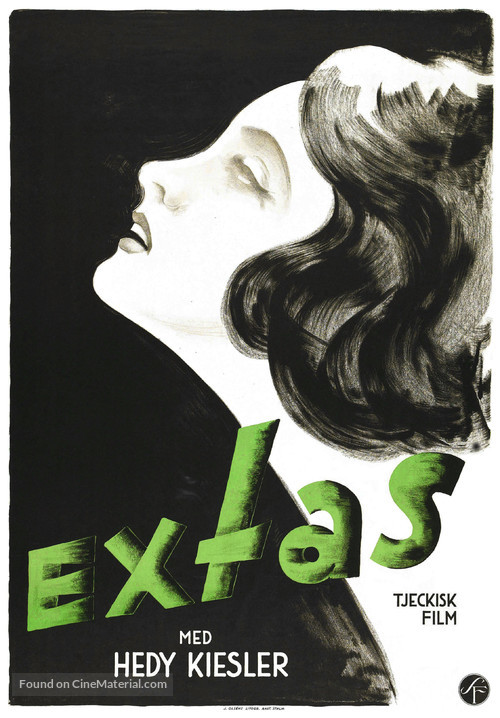 Ekstase - Swedish Movie Poster