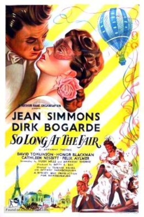 So Long at the Fair - British Movie Poster