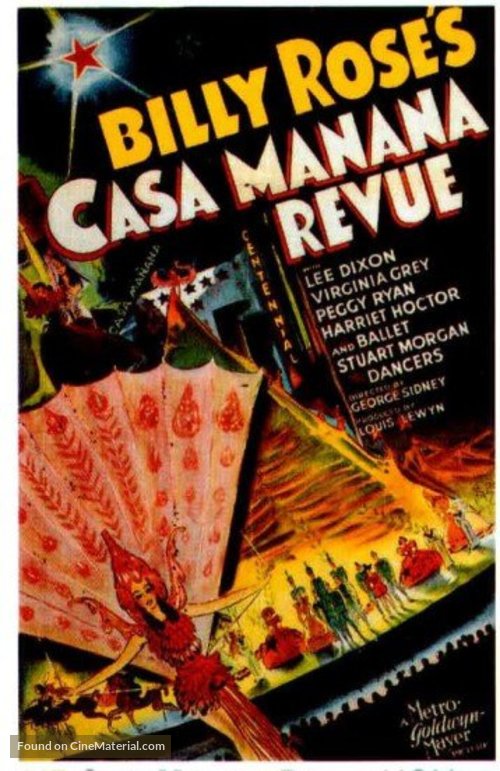 Billy Rose&#039;s Casa Ma&ntilde;ana Revue - Movie Poster