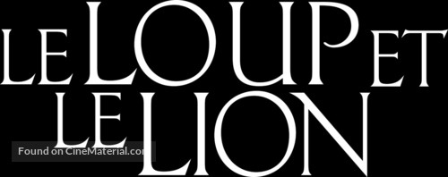 Le loup et le lion - French Logo