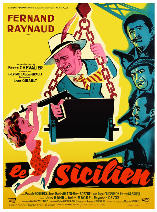 Sicilien, Le - French Movie Poster