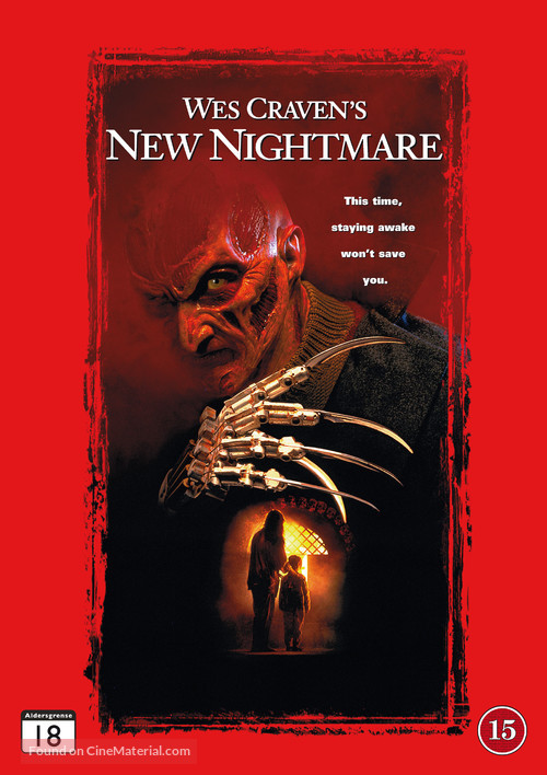 New Nightmare - Danish DVD movie cover