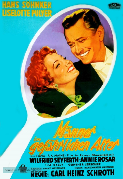 M&auml;nner im gef&auml;hrlichen Alter - German Movie Poster