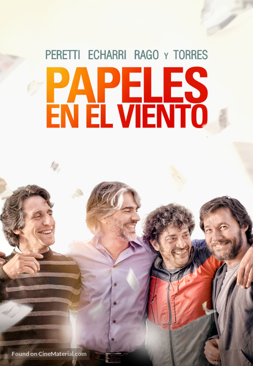 Papeles en el viento - Argentinian DVD movie cover