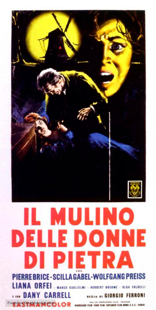 Il mulino delle donne di pietra - Italian Movie Poster