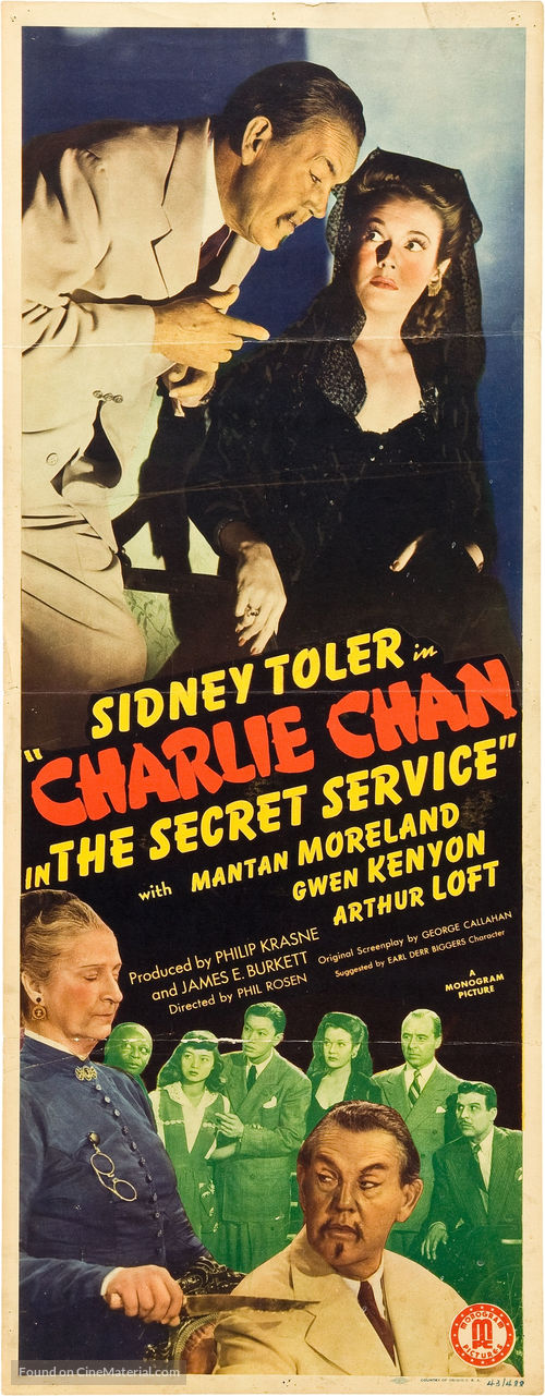 Charlie Chan in the Secret Service - Movie Poster