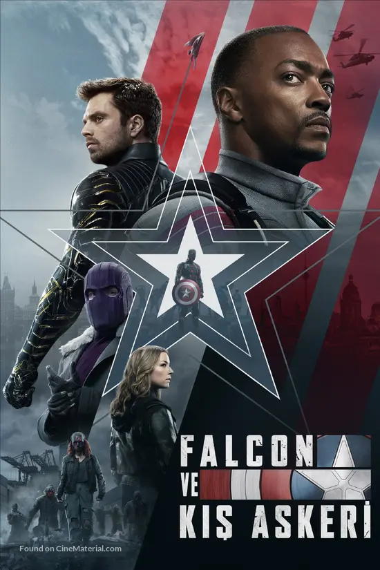 &quot;The Falcon and the Winter Soldier&quot; - Turkish Movie Cover