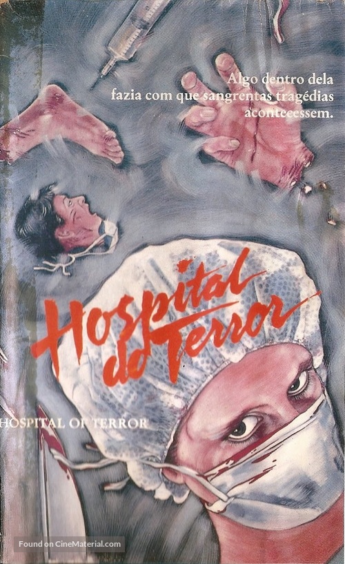 Nurse Sherri - Brazilian VHS movie cover