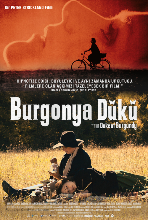 The Duke of Burgundy - Turkish Movie Poster