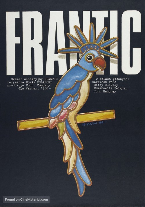 Frantic - Polish Movie Poster