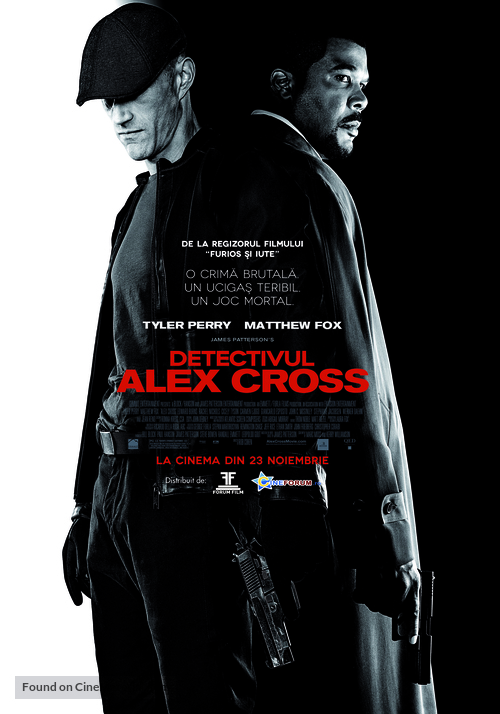 Alex Cross - Romanian Movie Poster