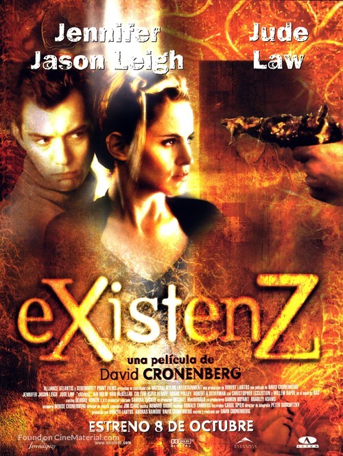 eXistenZ - Spanish Movie Poster