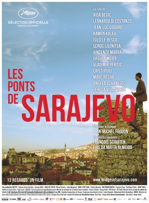 Ponts de Sarajevo - French Movie Poster