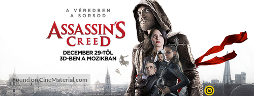 Assassin&#039;s Creed - Hungarian Movie Cover