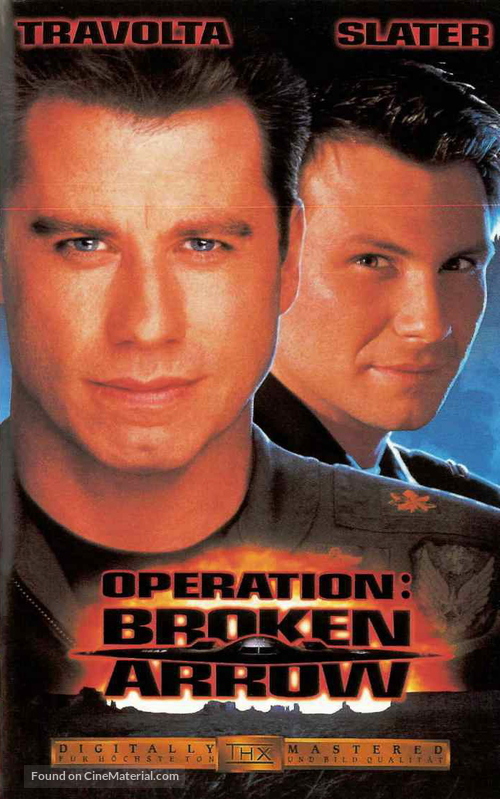 Broken Arrow - German Movie Cover