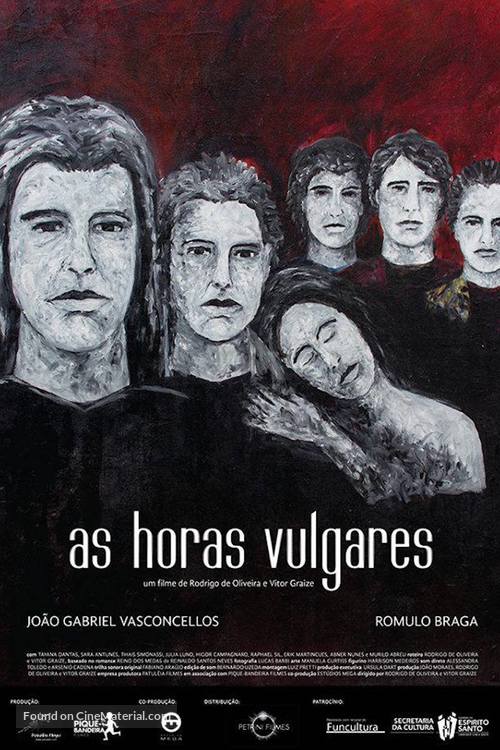 As Horas Vulgares - Brazilian Movie Poster