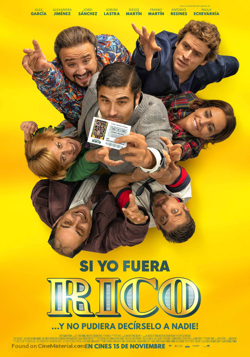 Si yo fuera rico - Spanish Movie Poster