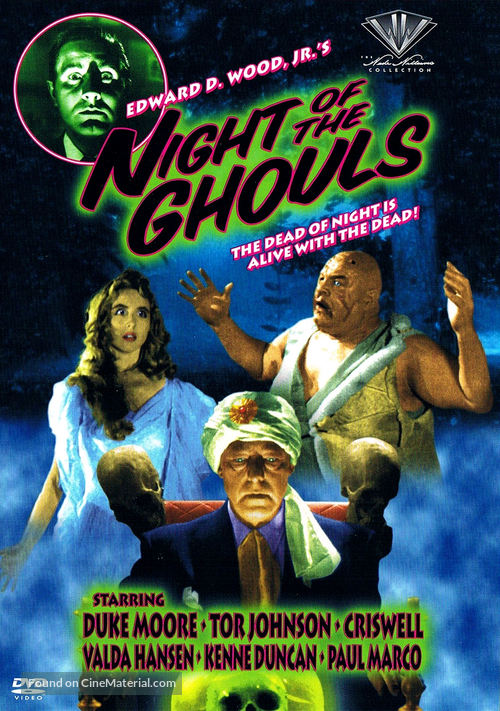 Night of the Ghouls - DVD movie cover
