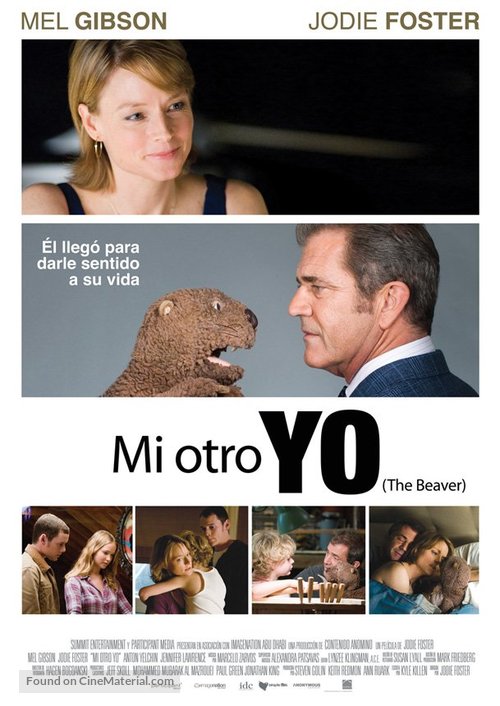 The Beaver - Mexican Movie Poster