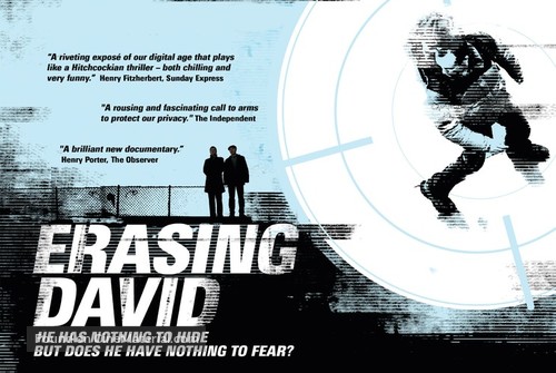 Erasing David - British Movie Poster