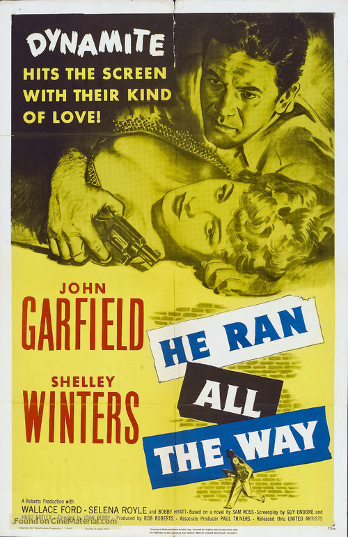 He Ran All the Way - Movie Poster