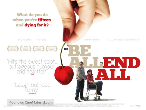 The Be All and End All - British Movie Poster