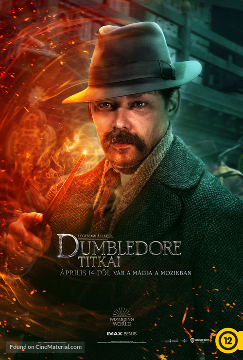 Fantastic Beasts: The Secrets of Dumbledore - Hungarian Movie Poster