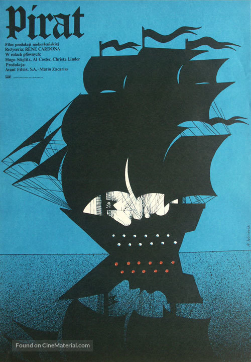 Un pirata de doce a&ntilde;os - Polish Movie Poster