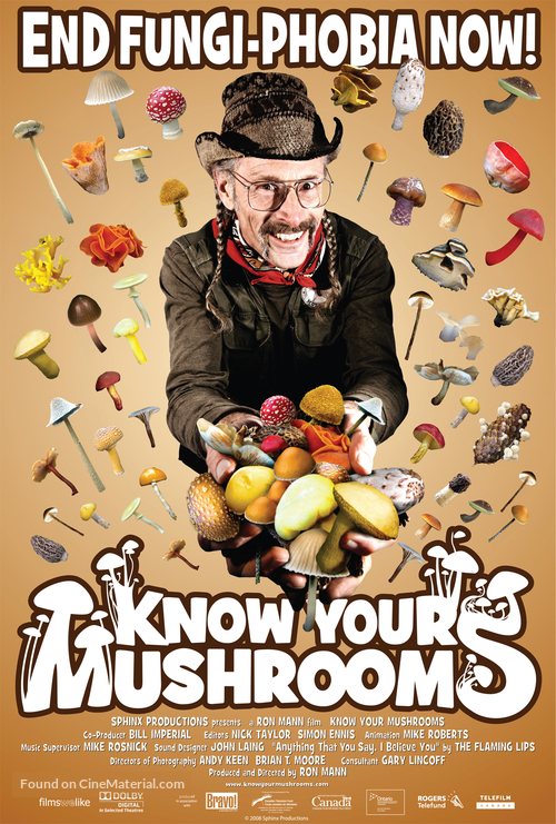 Know Your Mushrooms - Canadian Movie Poster